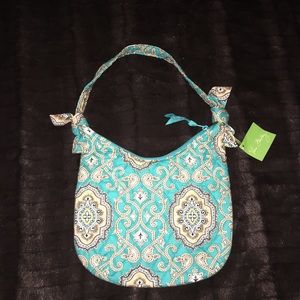 Vera Bradley turquoise and brown designed purse!